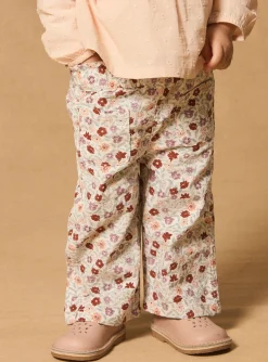 Sergent Major Pantalon & Jean-Pantalon évasé imprimé floral