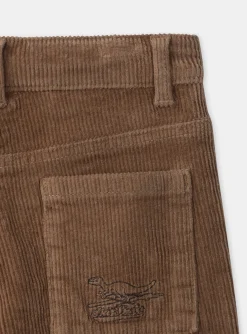 Sergent Major Pantalon & Jean-Pantalon en velours noisette
