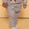 Sergent Major Pantalon & Jean-Pantalon fourr&eacute; &agrave; carreaux
