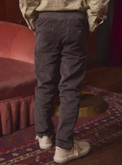 Sergent Major Pantalon & Jean-Pantalon Gris en Velours