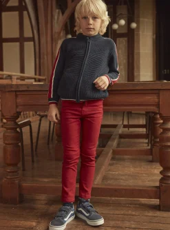 Sergent Major Pantalon & Jean-Pantalon knit denim rouge