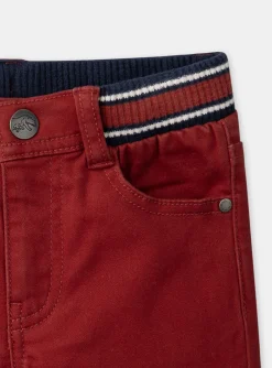 Sergent Major Pantalon & Jean-Pantalon knit denim rouge
