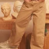 Sergent Major Pantalon, Jean & Legging-Pantalon loose  &agrave; broderies