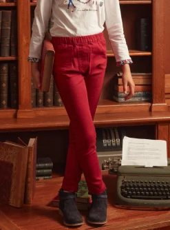 Sergent Major Pantalon, Jean & Legging-Pantalon slim rouge