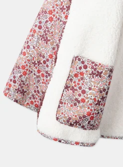 Sergent Major Manteau, Parka & Veste-Parka 3 en 1 &agrave; motifs fleurs