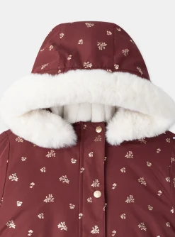 Sergent Major Manteau, Parka & Veste-Parka 3 en 1 &agrave; motifs fleurs