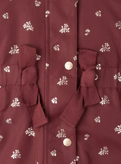 Sergent Major Manteau, Parka & Veste-Parka 3 en 1 &agrave; motifs fleurs