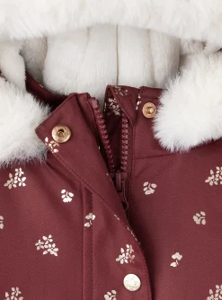 Sergent Major Manteau, Parka & Veste-Parka 3 en 1 &agrave; motifs fleurs