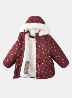 Sergent Major Manteau, Parka & Veste-Parka 3 en 1 &agrave; motifs fleurs