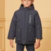 Sergent Major Manteau, Parka & Veste-Parka 3 en 1 Marine