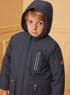 Sergent Major Manteau, Parka & Veste-Parka 3 en 1 Marine