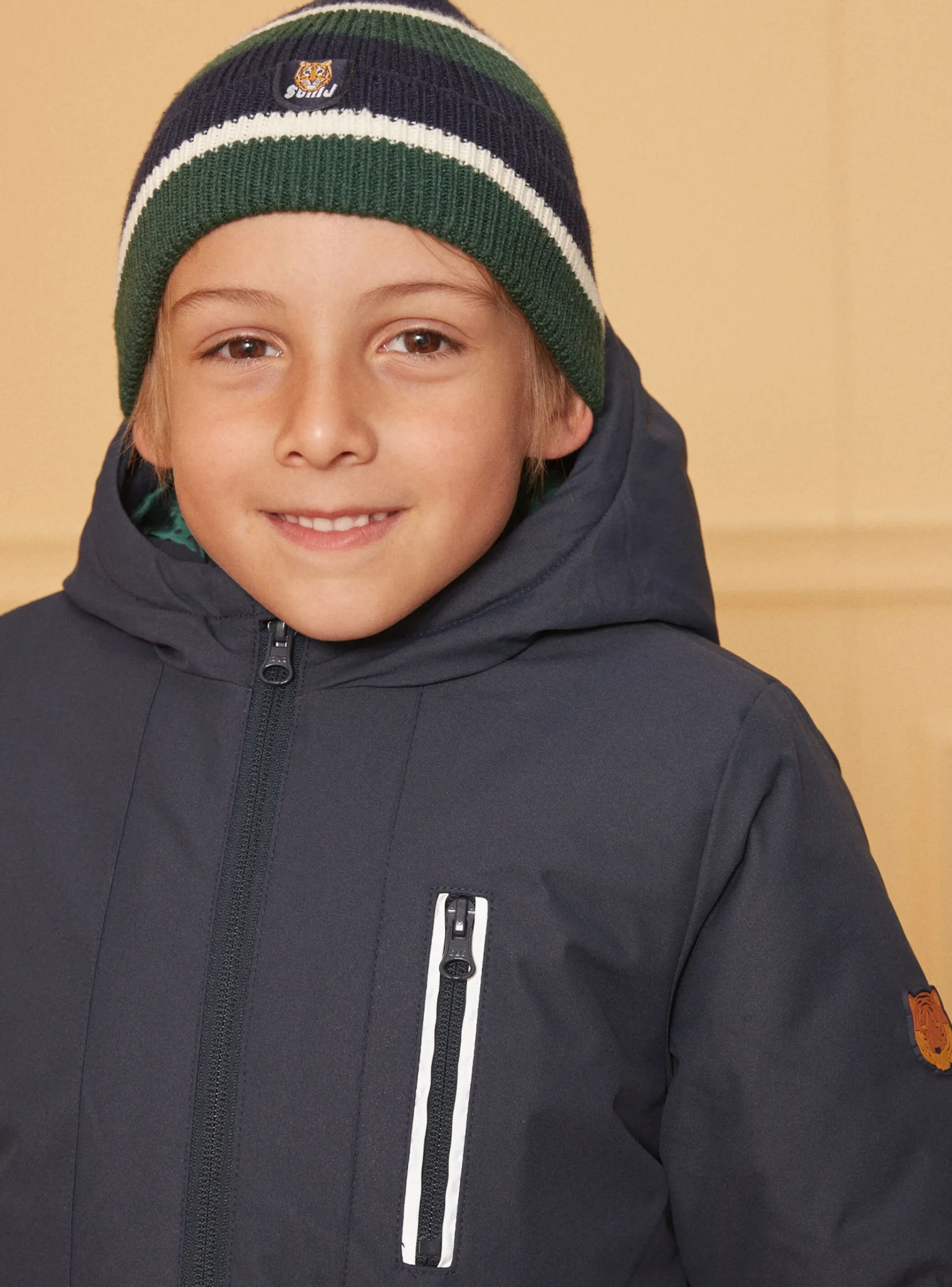 Sergent Major Manteau, Parka & Veste-Parka 3 en 1 Marine