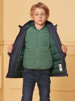 Sergent Major Manteau, Parka & Veste-Parka 3 en 1 Marine