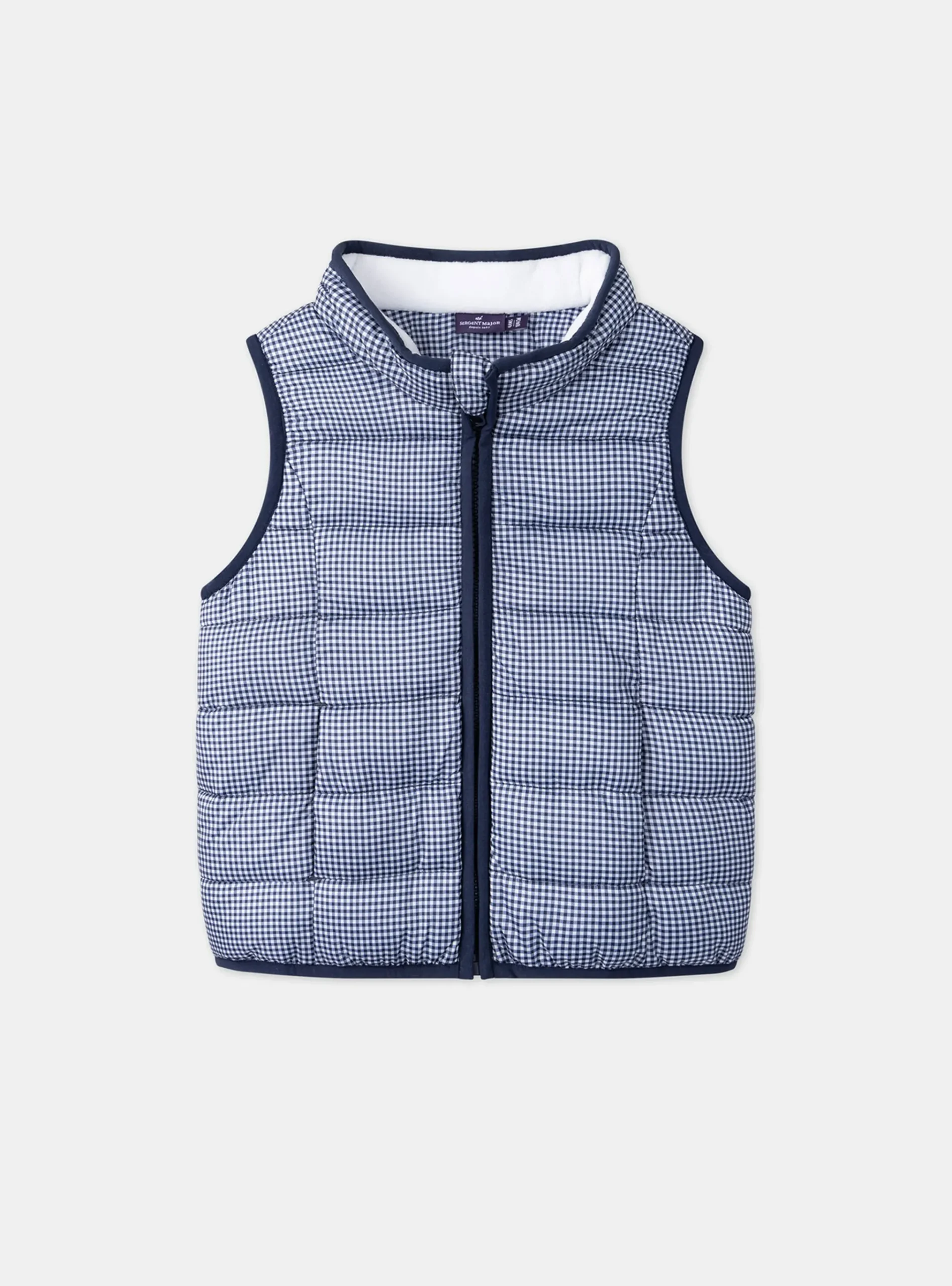 Sergent Major Manteau, Parka & Veste-Parka 3 en 1 marine à pois argentés