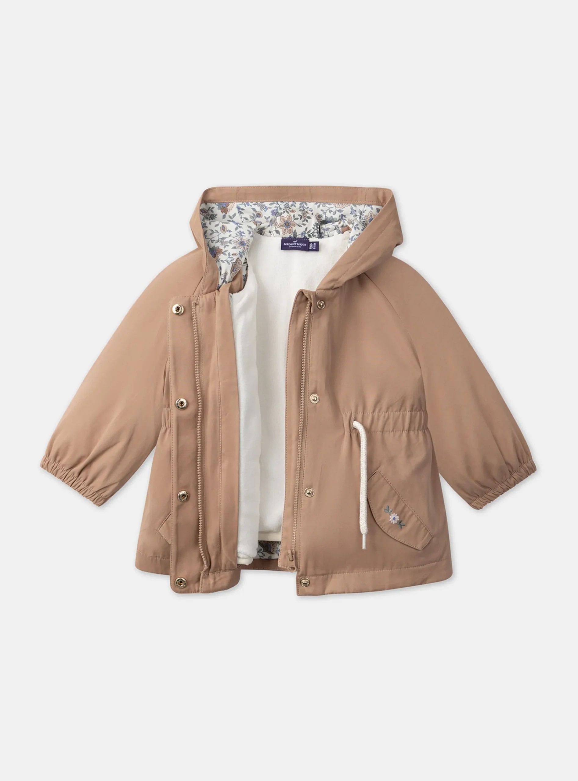 Sergent Major Manteau, Parka & Veste-Parka 3 en 1 Marron clair