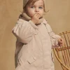 Sergent Major Manteau, Parka & Veste-Parka &agrave; capuche 3 en 1 beige en canvas