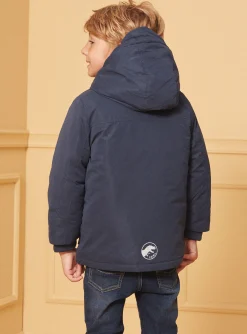 Sergent Major Manteau, Parka & Veste-Parka Bleu marine