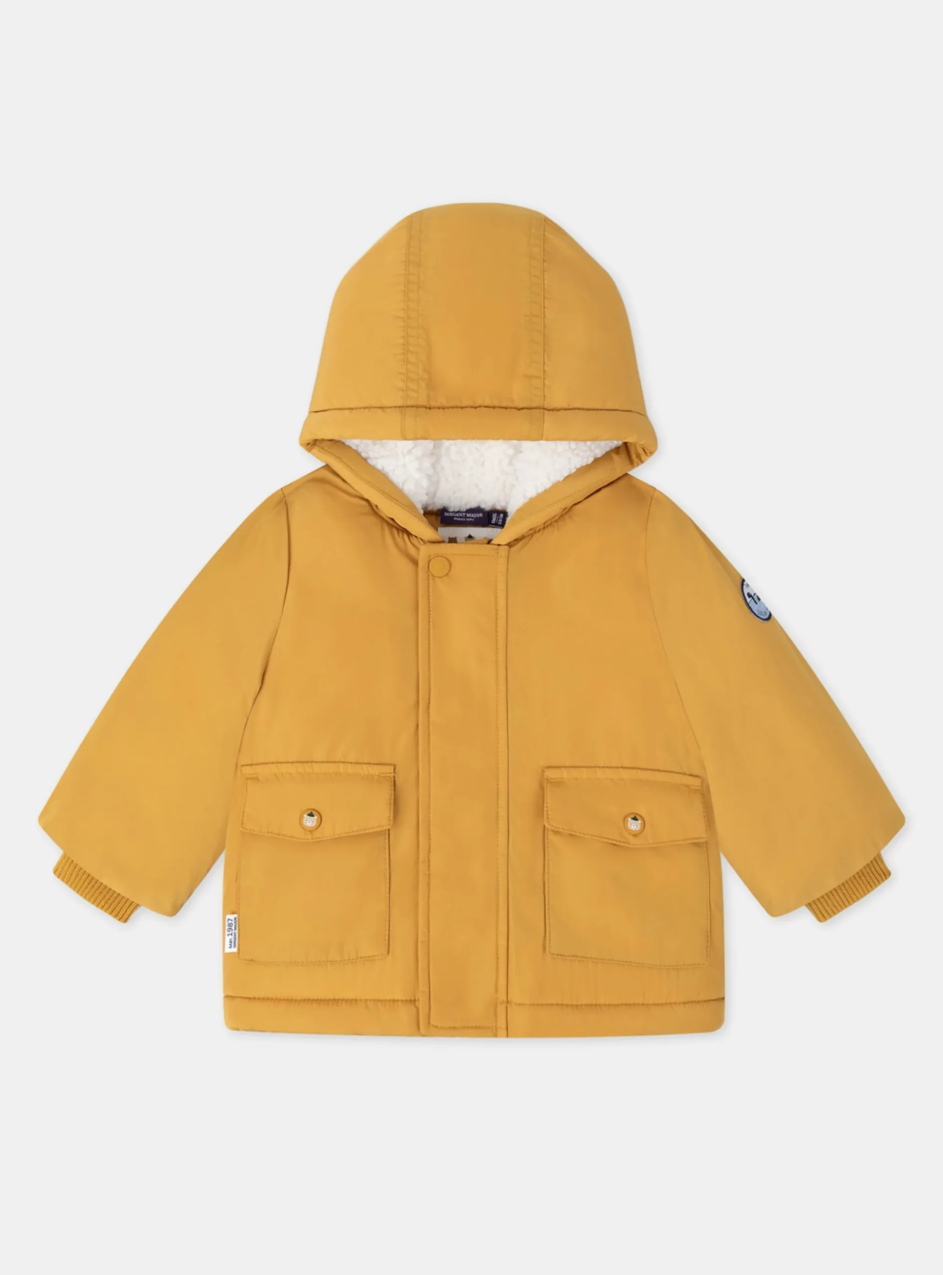 Sergent Major Manteau, Parka & Veste-Parka Jaune