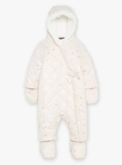 Sergent Major Manteau, Parka & Veste-Pilote rose poudr&eacute; &agrave; imprim&eacute; fleuri