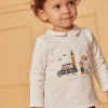 Sergent Major Chemise, T-shirt & Polo-Polo &agrave; manches longues imprim&eacute;