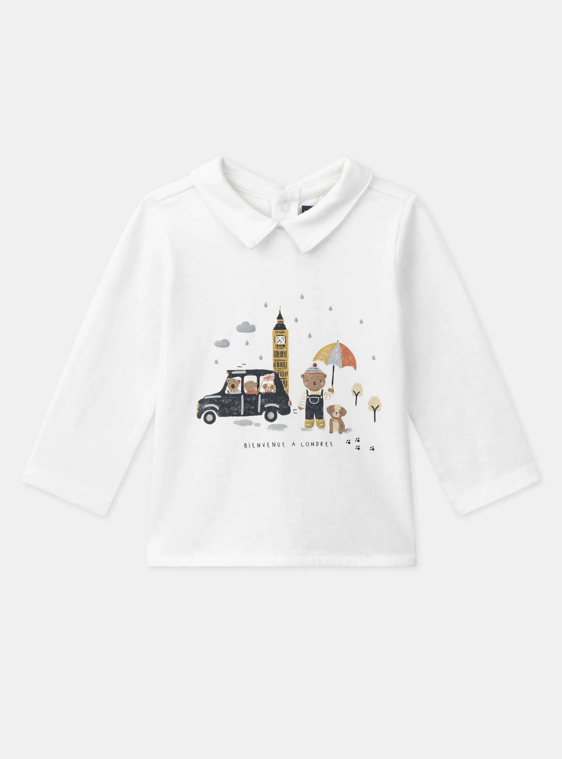Sergent Major Chemise, T-shirt & Polo-Polo à manches longues imprimé