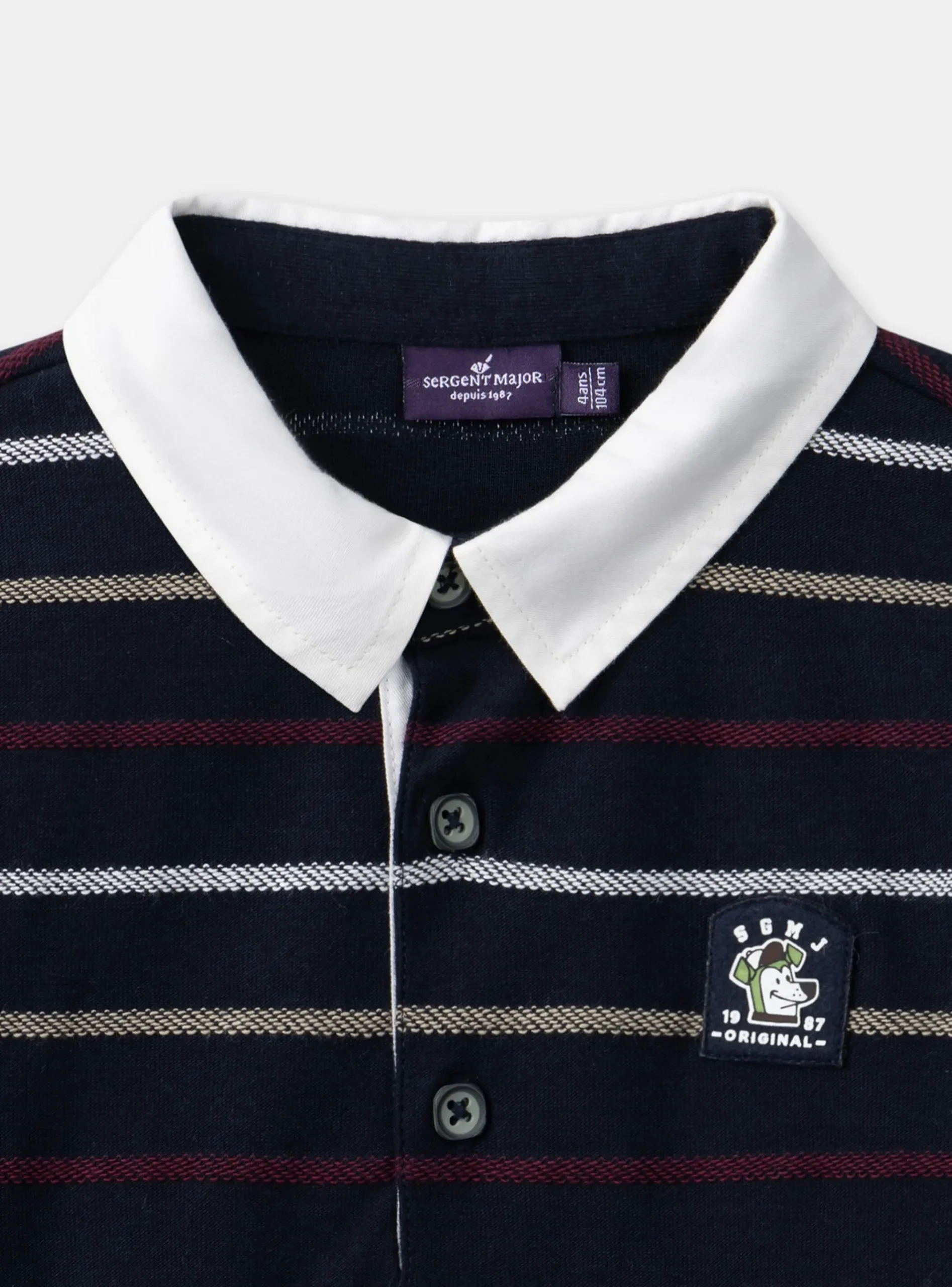 Sergent Major Pull, Gilet & Sweat | T-shirt & Polo-Polo Bleu marine