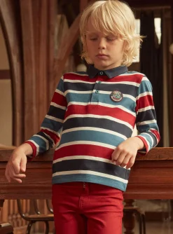 Sergent Major T-shirt & Polo-Polo Dino Rayé