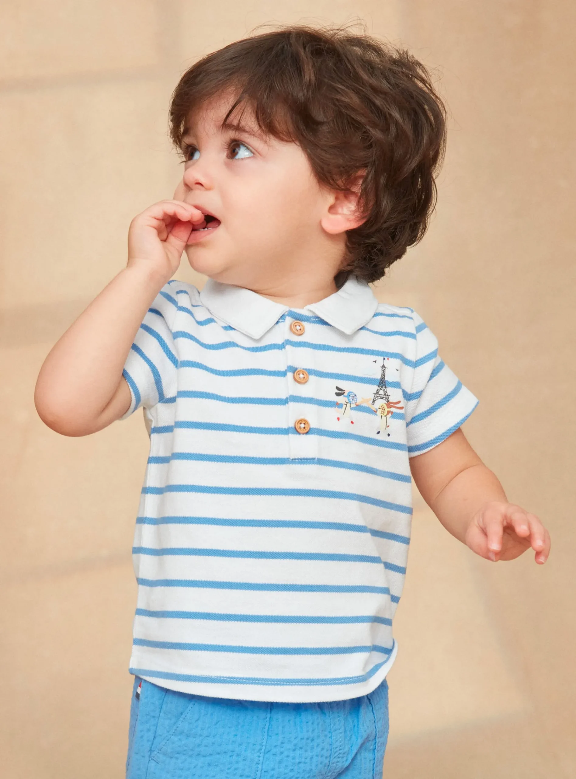 Sergent Major Chemise, T-shirt & Polo-Polo Ecru
