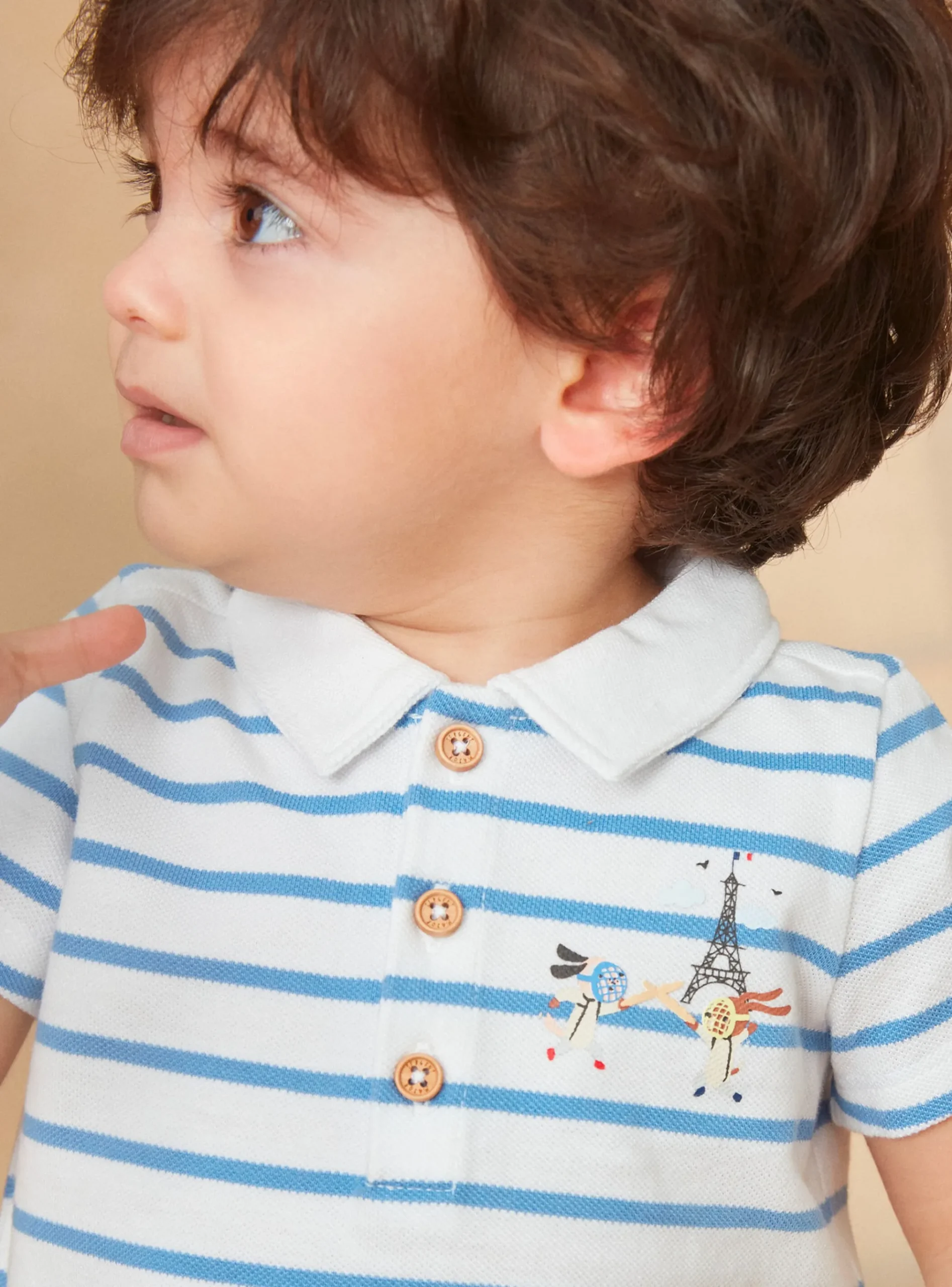 Sergent Major Chemise, T-shirt & Polo-Polo Ecru