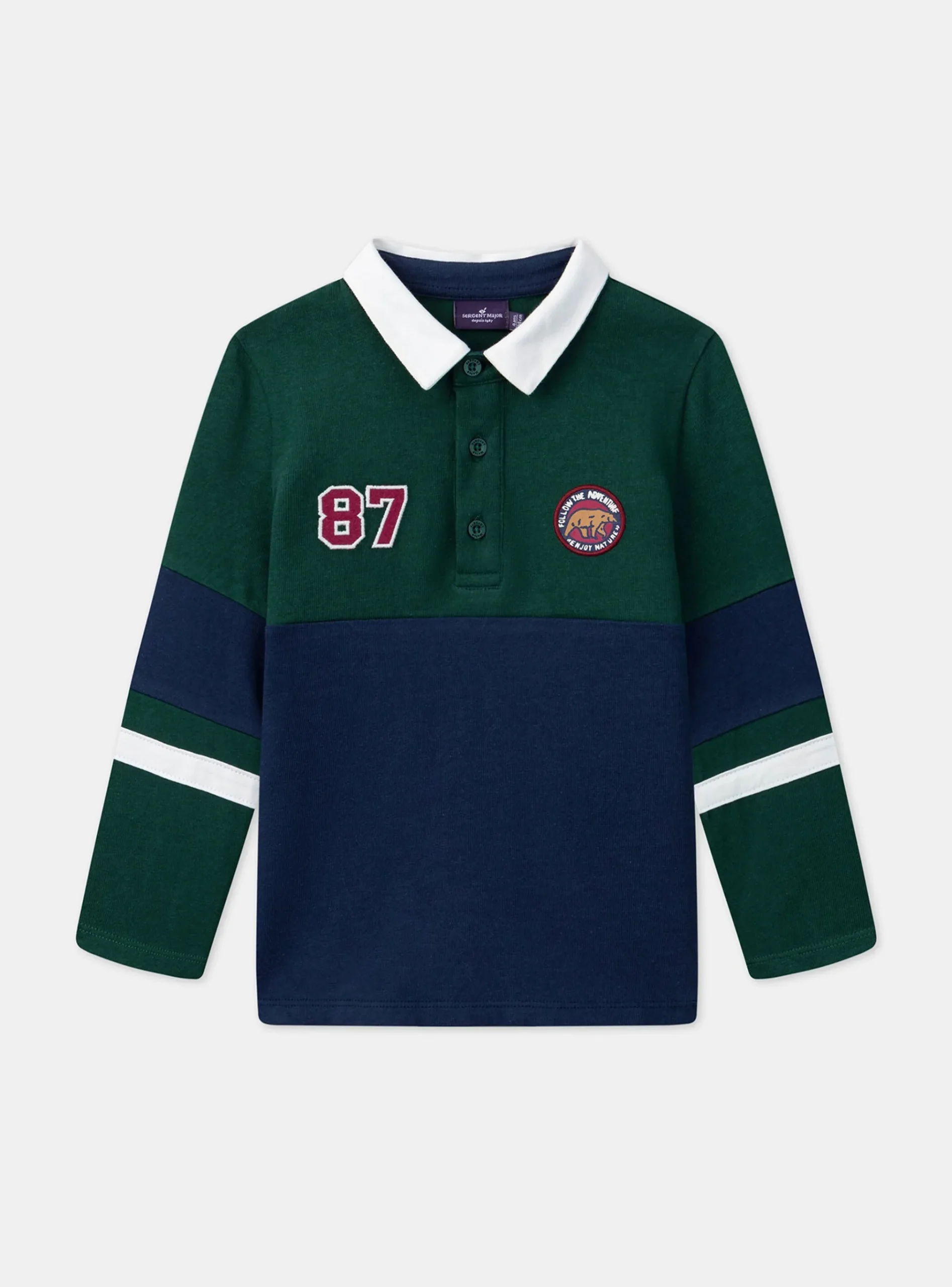 Sergent Major T-shirt & Polo-Polo Vert