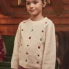 Sergent Major Pull, Gilet & Cardigan-Pull beige clair en maille torsad&eacute;e