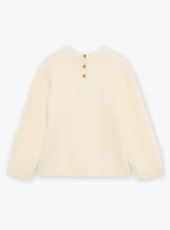 Sergent Major Pull, Gilet & Cardigan-Pull beige clair en maille torsad&eacute;e