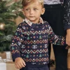 Sergent Major Pull, Gilet & Cardigan-Pull Bleu marine