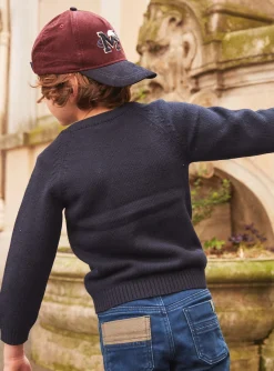 Sergent Major Pull, Gilet & Sweat-Pull Bleu marine