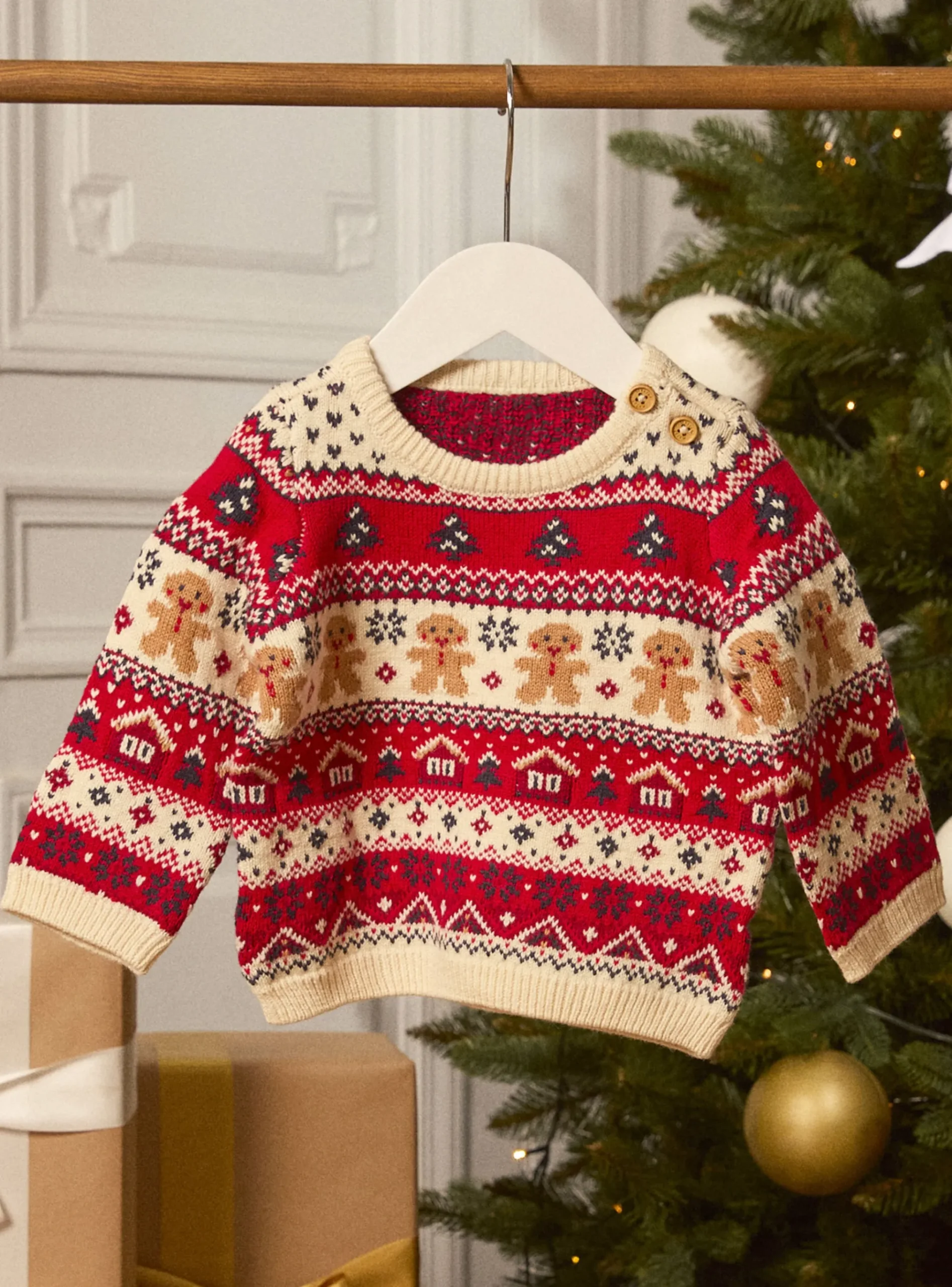 Sergent Major Pull, Gilet & Cardigan | Pull, Gilet & Cardigan-Pull de Noel