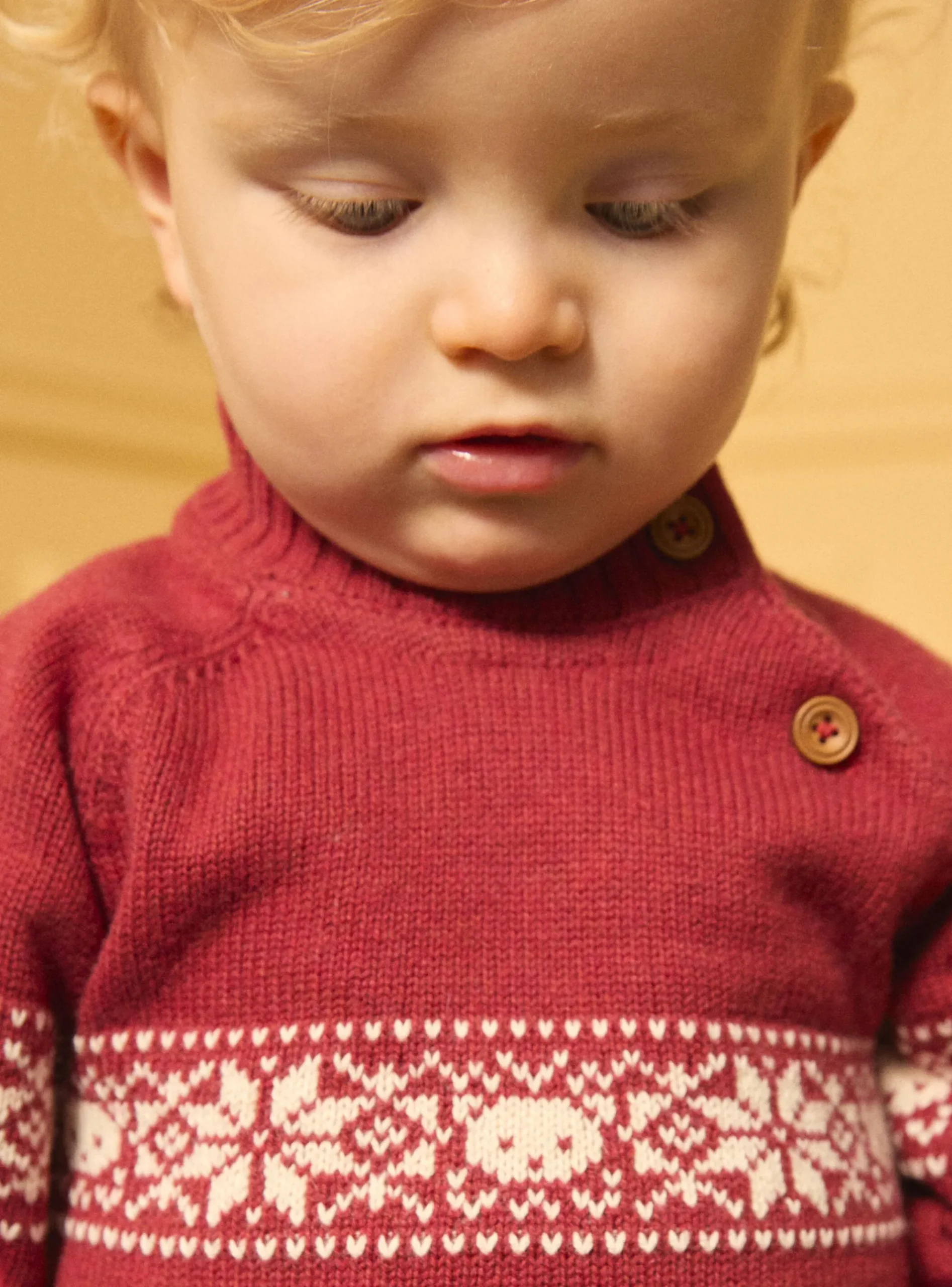 Sergent Major Pull, Gilet & Cardigan-Pull jacquard animaux et flocons