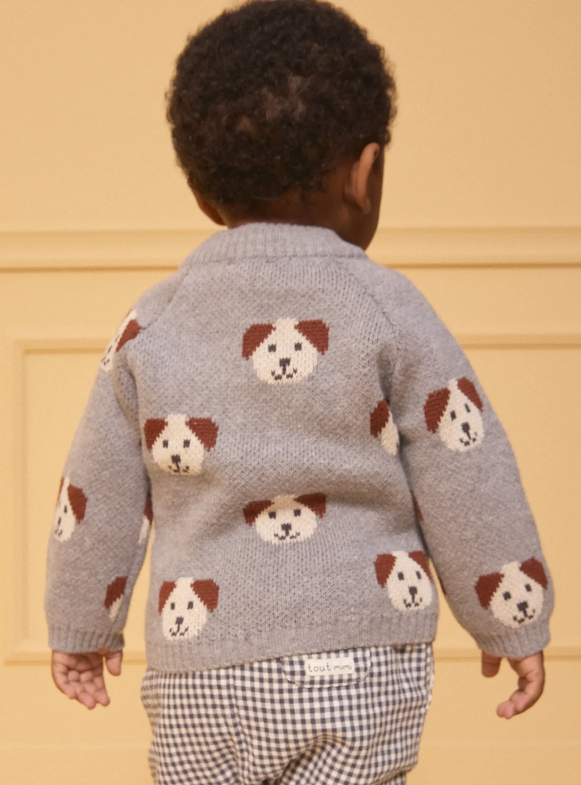 Sergent Major Pull, Gilet & Cardigan-Pull jacquard chiens