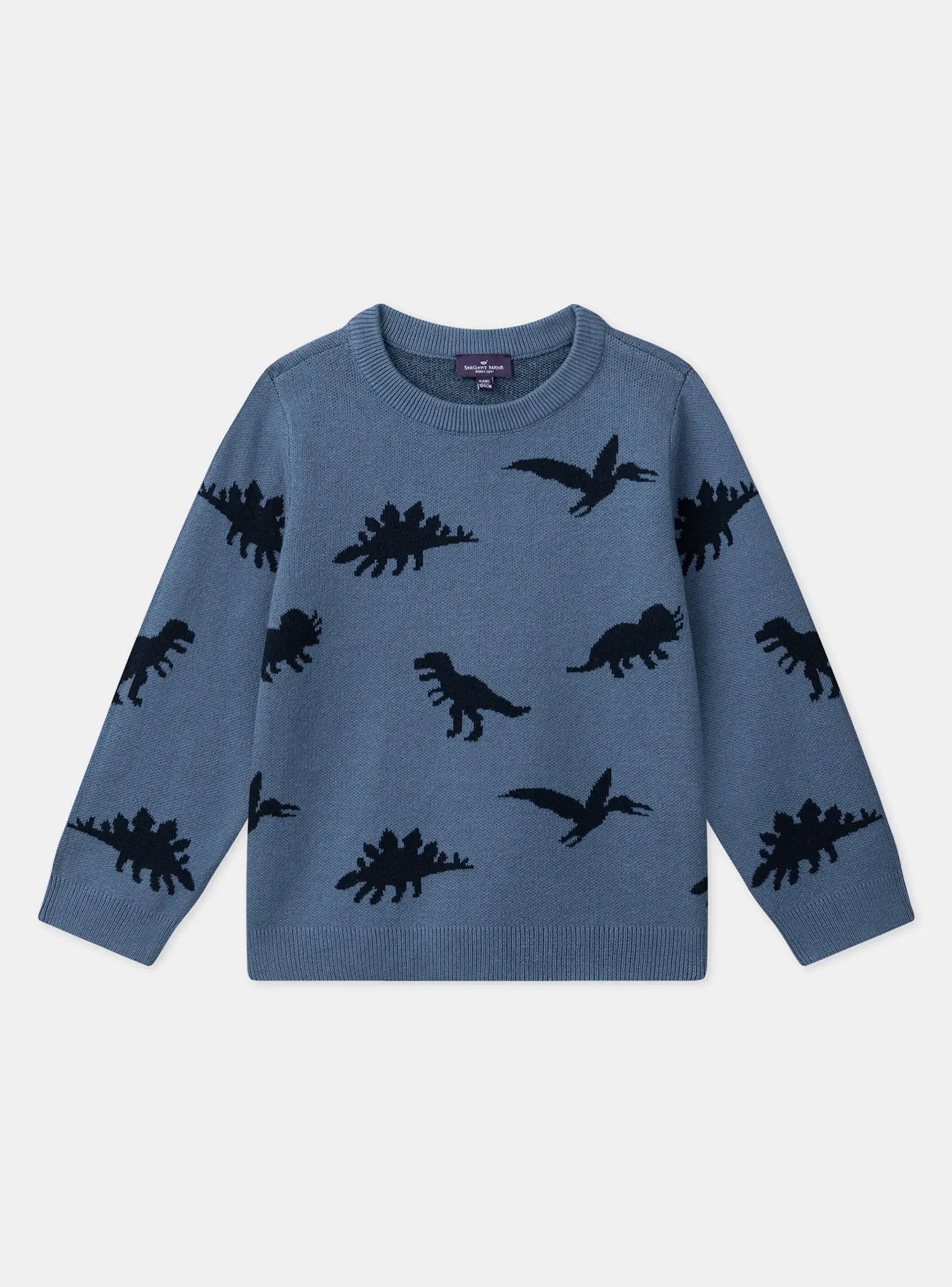 Sergent Major Pull, Gilet & Sweat-Pull Jacquard Dino