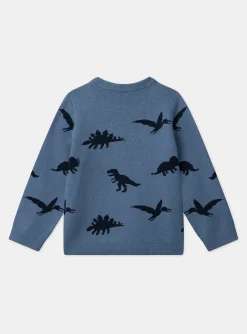 Sergent Major Pull, Gilet & Sweat-Pull Jacquard Dino