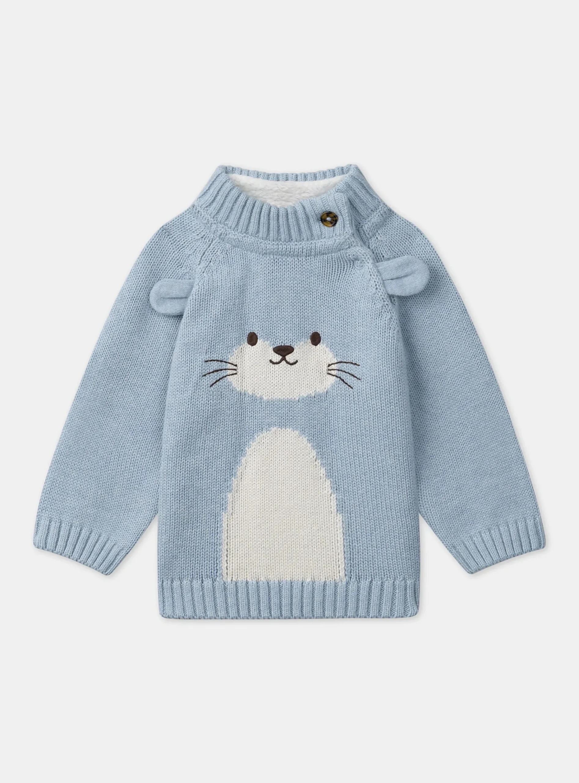 Sergent Major Pull, Gilet & Cardigan-Pull loutre