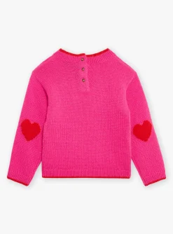 Sergent Major Pull, Gilet & Cardigan-Pull magenta Hello
