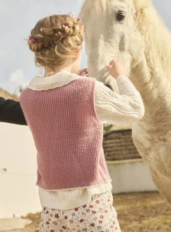 Sergent Major Pull, Gilet & Cardigan-Pull maille ajour&eacute;e