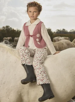 Sergent Major Pull, Gilet & Cardigan-Pull maille ajourée
