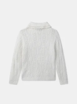 Sergent Major Pull, Gilet & Cardigan-Pull maille ajourée