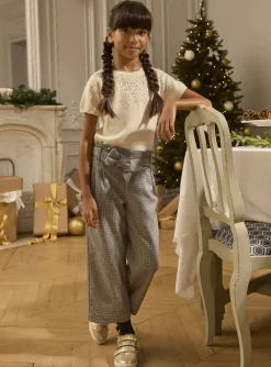 Sergent Major Pull, Gilet & Cardigan-Pull manches courtes à sequins