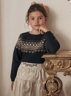 Sergent Major Pull, Gilet & Cardigan-Pull Noir