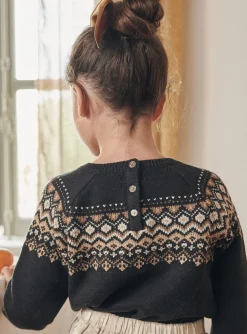 Sergent Major Pull, Gilet & Cardigan-Pull Noir