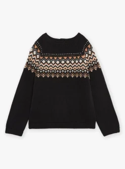 Sergent Major Pull, Gilet & Cardigan-Pull Noir