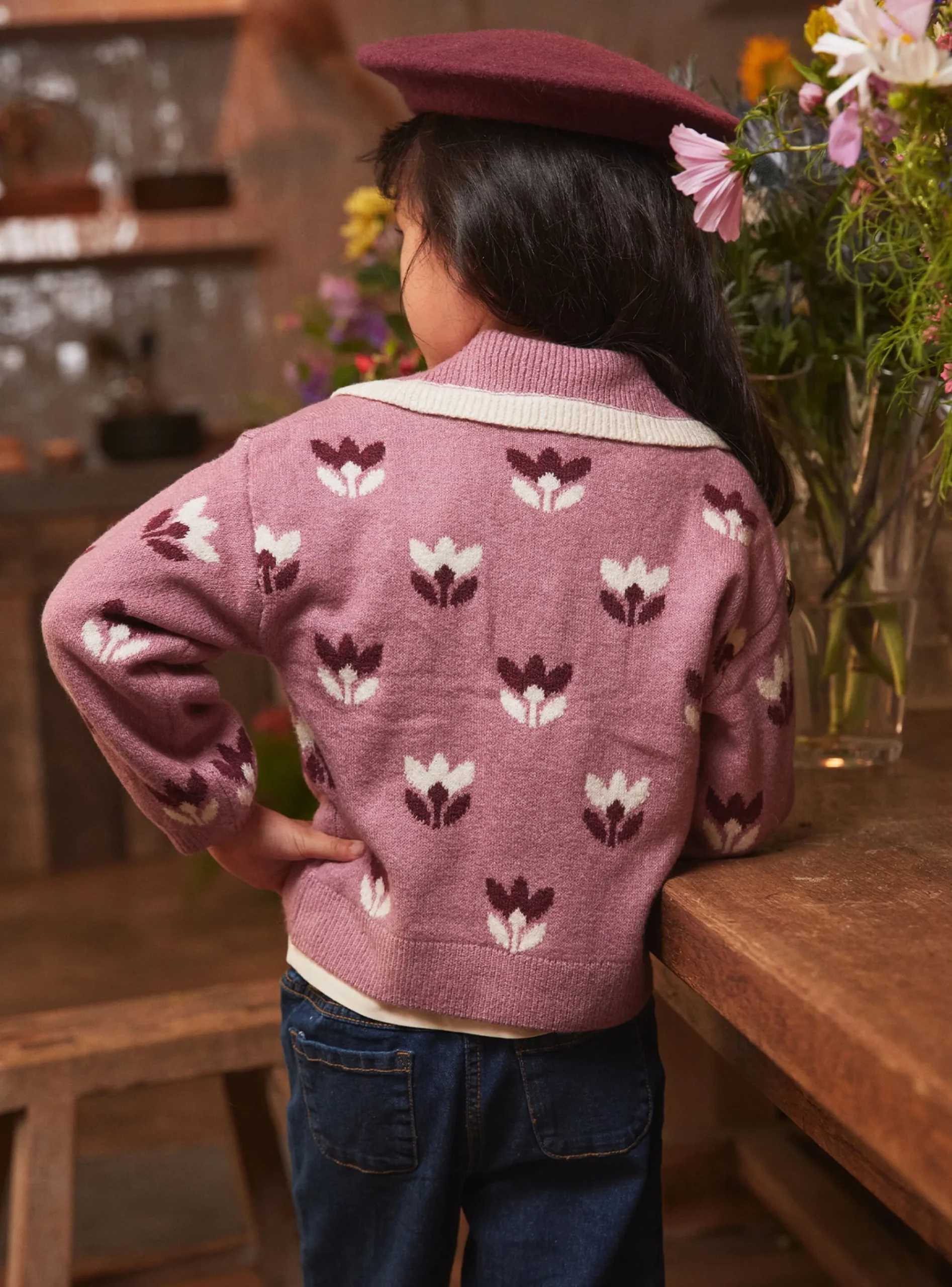 Sergent Major Pull, Gilet & Cardigan-Pull Parme