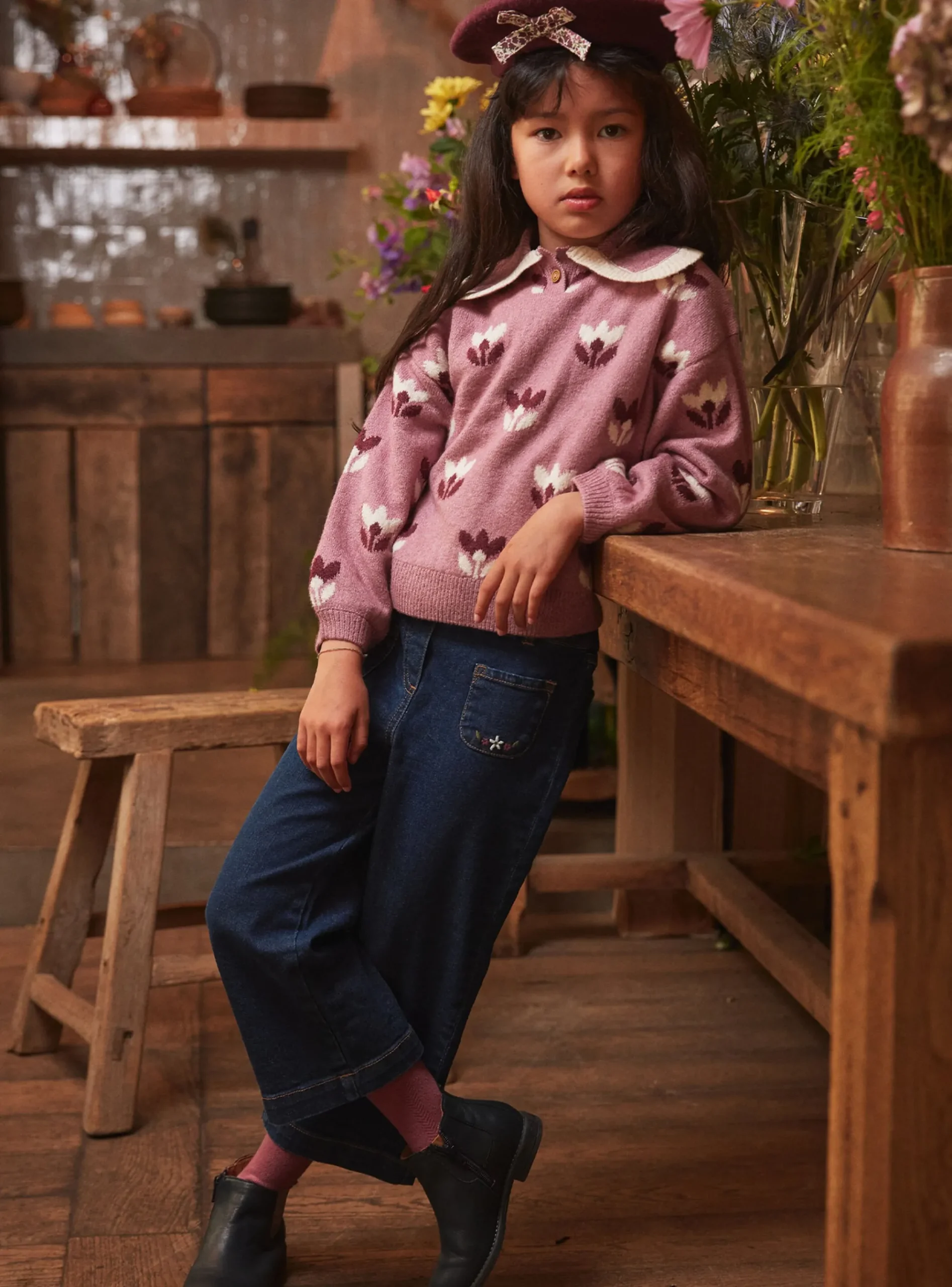 Sergent Major Pull, Gilet & Cardigan-Pull Parme